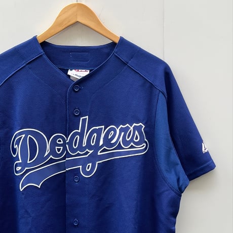 Majestic 00s ロサンゼルス ドジャース XXL 古着ゲームシャツ 【公式通販】
