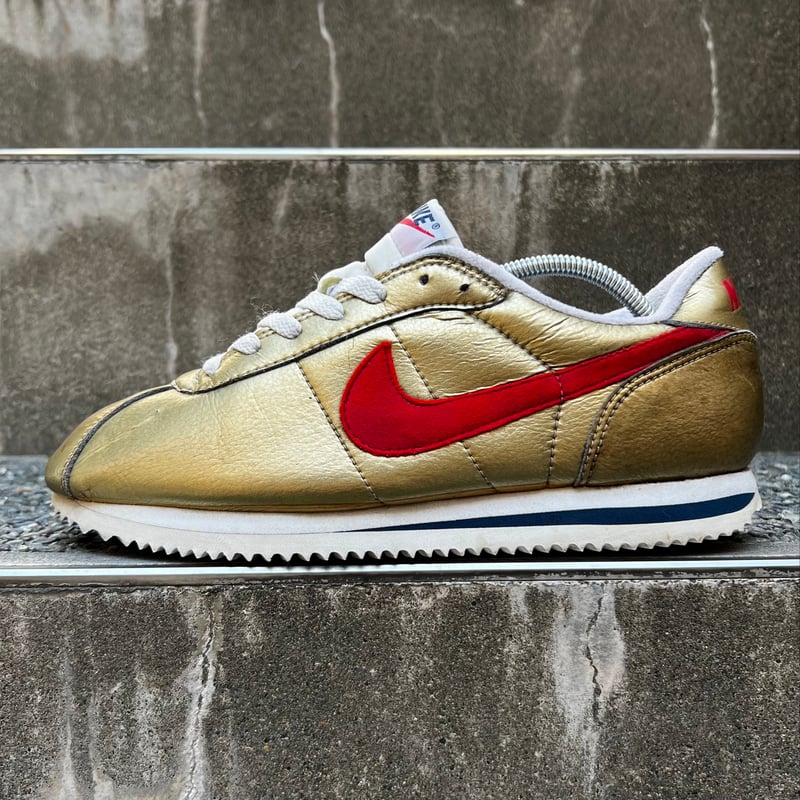 NIKE ナイキ CORTEZ コルテッツ ヴィンテージ 97年製 レザー 銀赤 Yahoo!オークション - ナイキコルテッツレザービンテージ/Nike