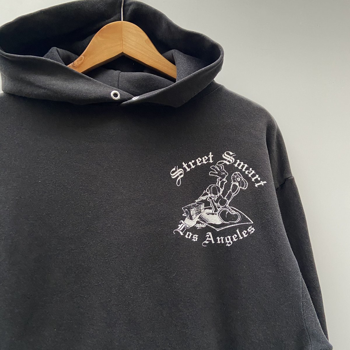 STREET SMART/ストリートスマート フードスウェット 90年代 Made In US