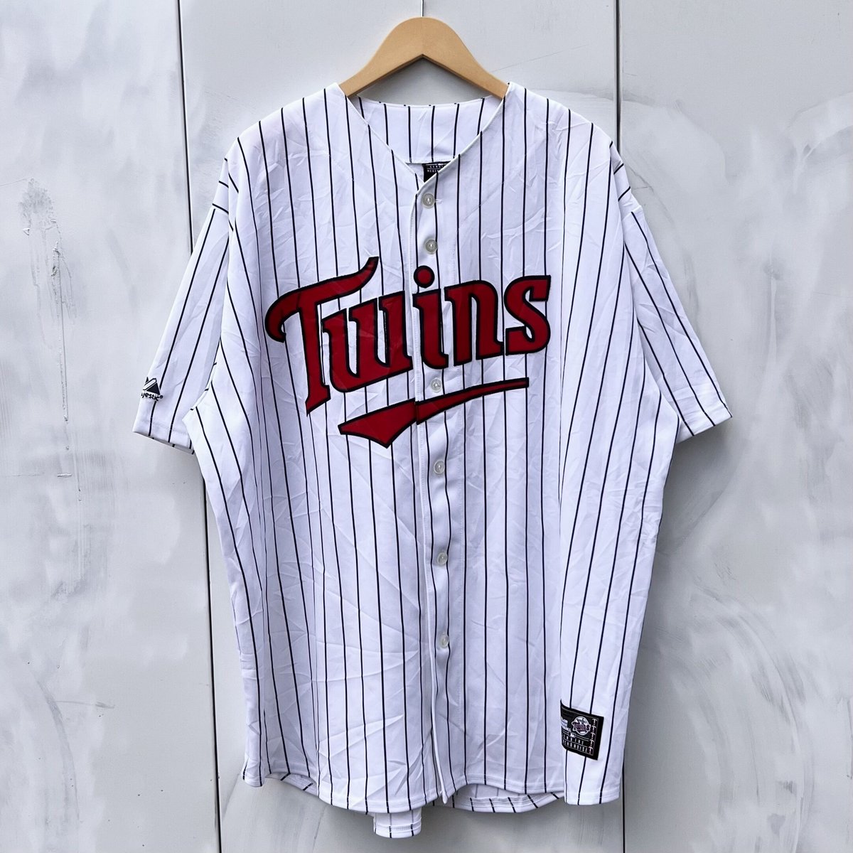 MAJESTIC MLB TWINS/マジェスティック ミネソタ ツインズ ベースボールシャツ 00年代 (USED)
