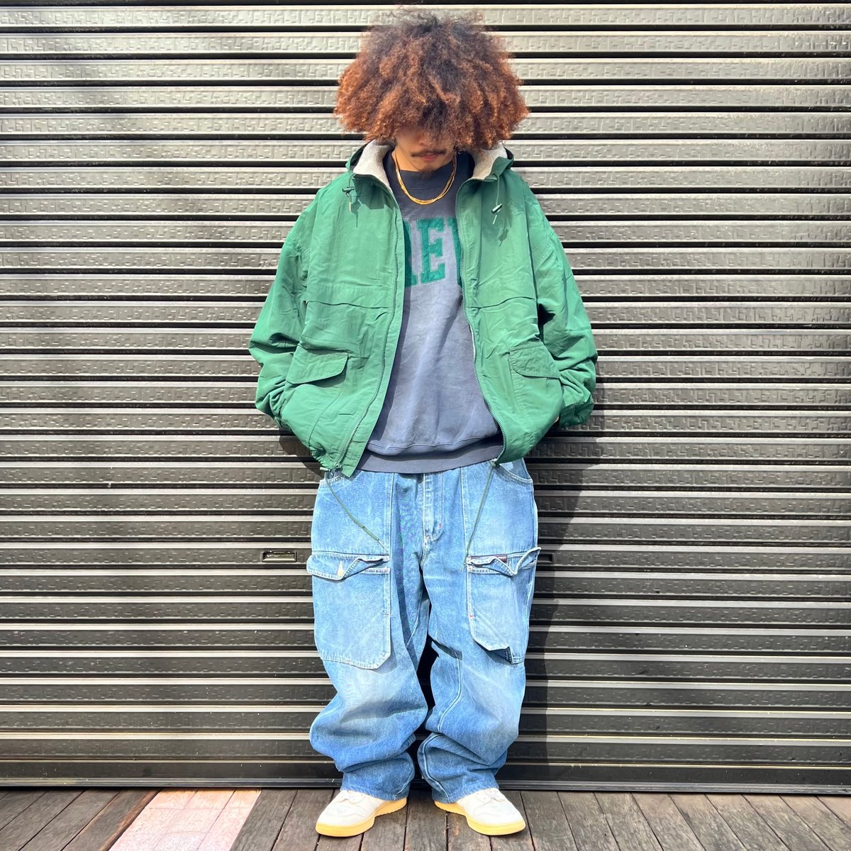 Eddie Bauer/エディーバウアー 裏フリースフードジャケット 90 Eddie Bauer/エディーバウアー 裏フリースフードジャケット 90