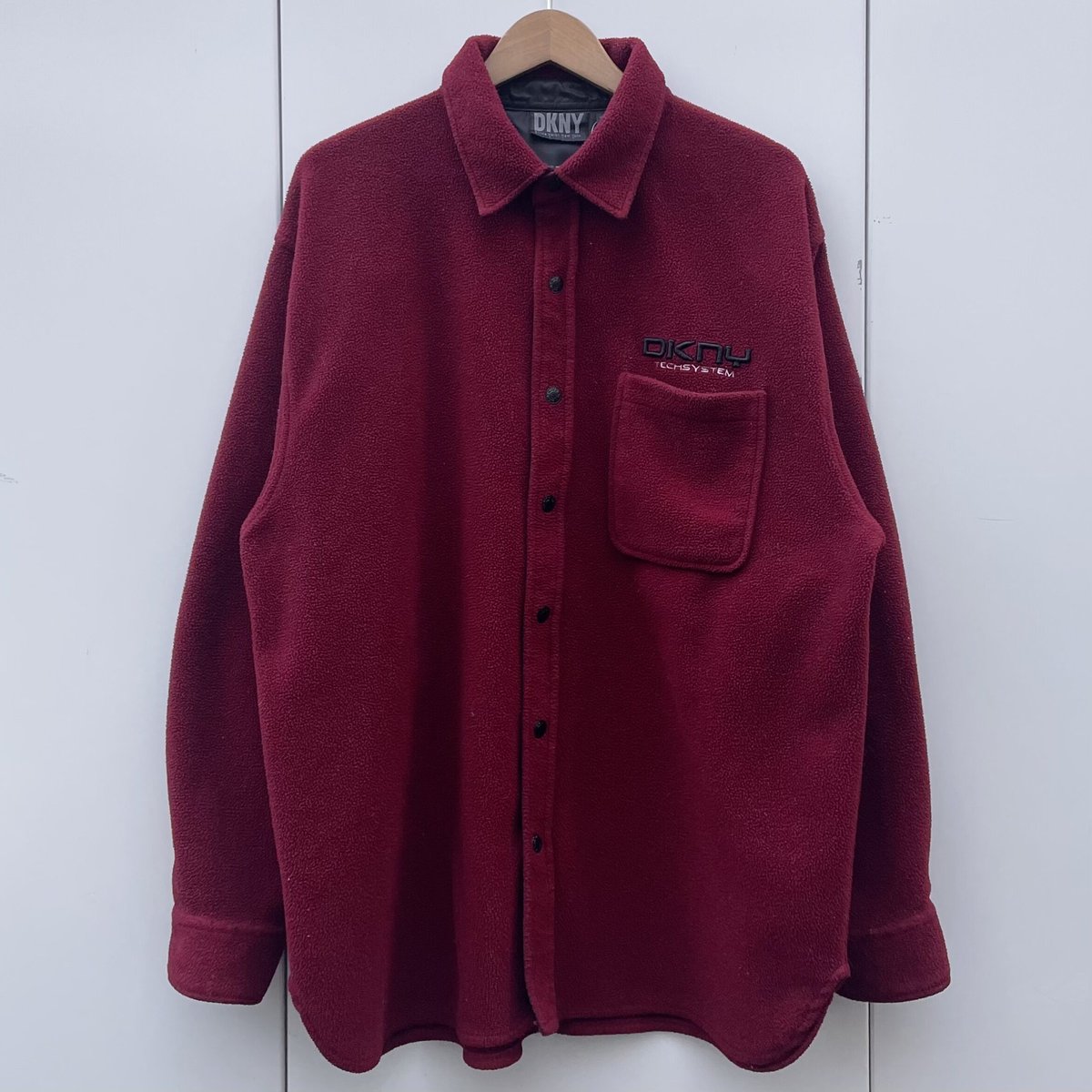 DKNY/ディーケイエヌワイ フリースシャツジャケット 90年代 (USED)