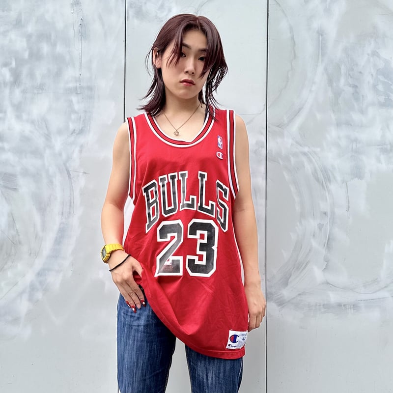 Champion/チャンピオン バスケットタンクトップ BULLS JORDAN 23 90年...