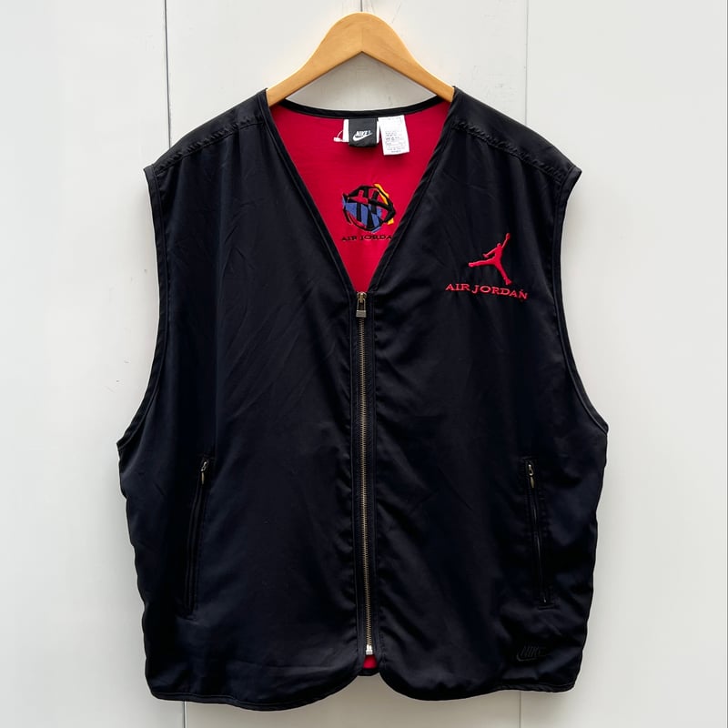 NIKE AIR JORDAN/ナイキ エアジョーダンジップベスト 90年代 NIKE AIR JORDAN/ナイキ エアジョーダンジップベスト 90年代
