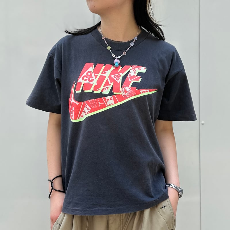 NIKE/ナイキ ロゴ Tシャツ 90年代 Made in USA (USED) | cham NIKE/ナイキ ロゴ Tシャツ 90年代 Made in USA (USED) | cham