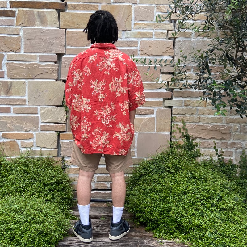 Polo Ralph Lauren/ポロラルフローレン コットン柄シャツ 90年代 Polo Ralph Lauren/ポロラルフローレン コットン柄シャツ 90年代