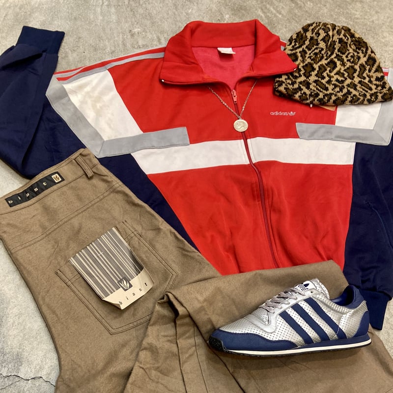 adidas/アディダス 切り替えジャージトップス 90年前後 (USED adidas/アディダス 切り替えジャージトップス 90年前後 (USED