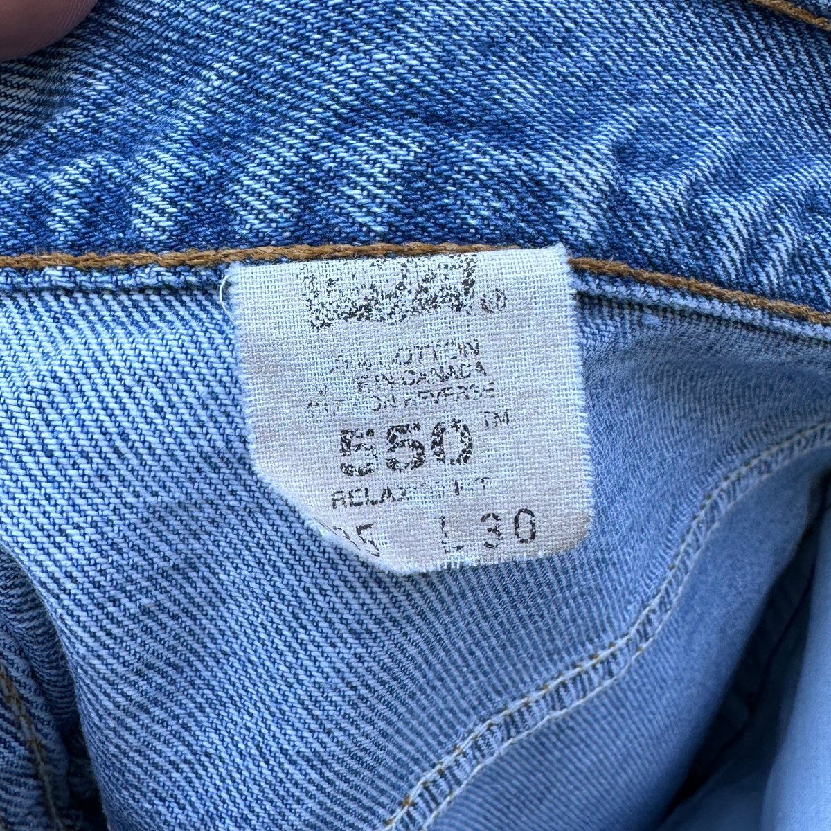 Levi's/リーバイス ５５０リラックスドフィットジーンズ 90年代 Made in CANADA (USED)