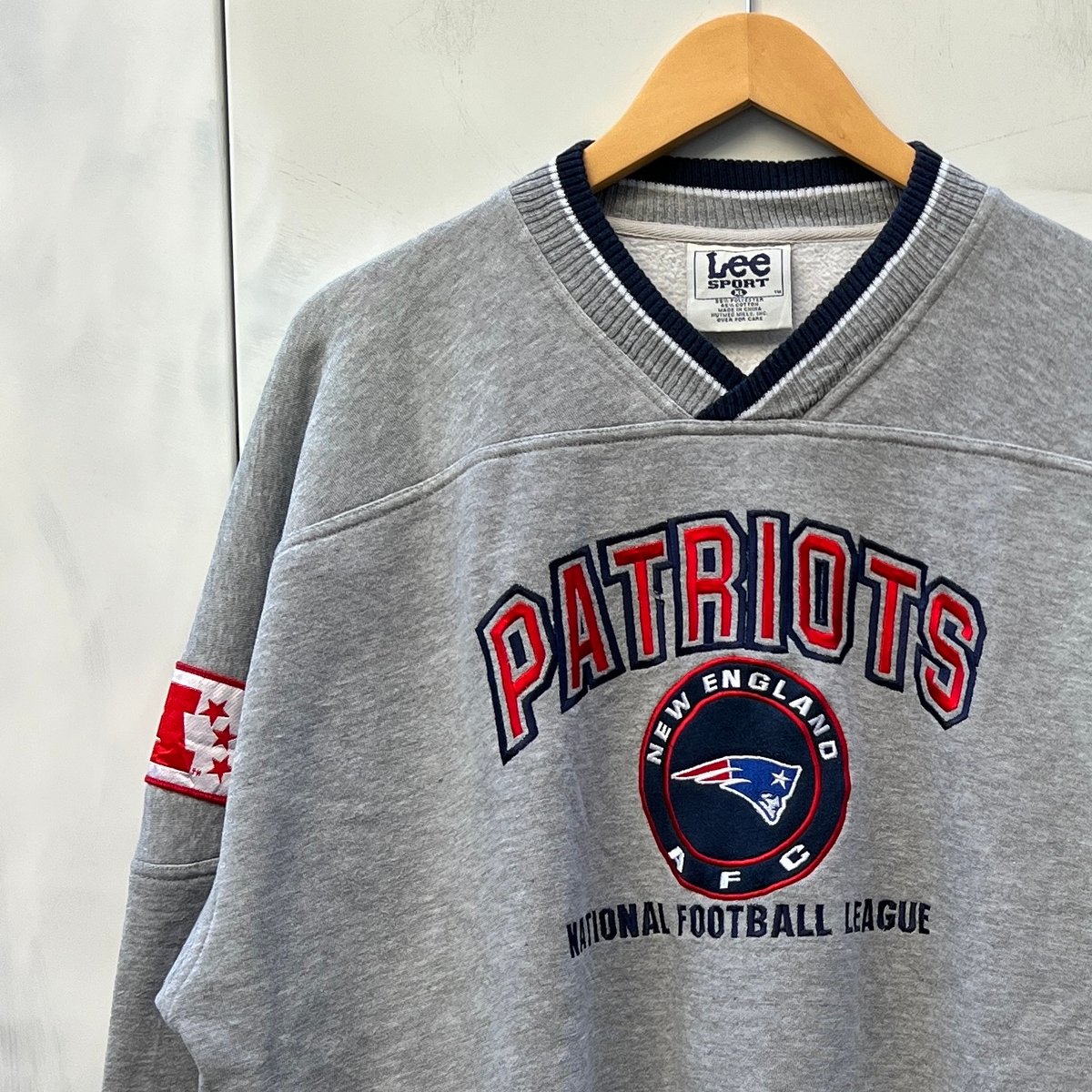 NFL PATRIOTS/ニューイングランド ペイトリオッツ ロゴスウェット 90年代 (USED)