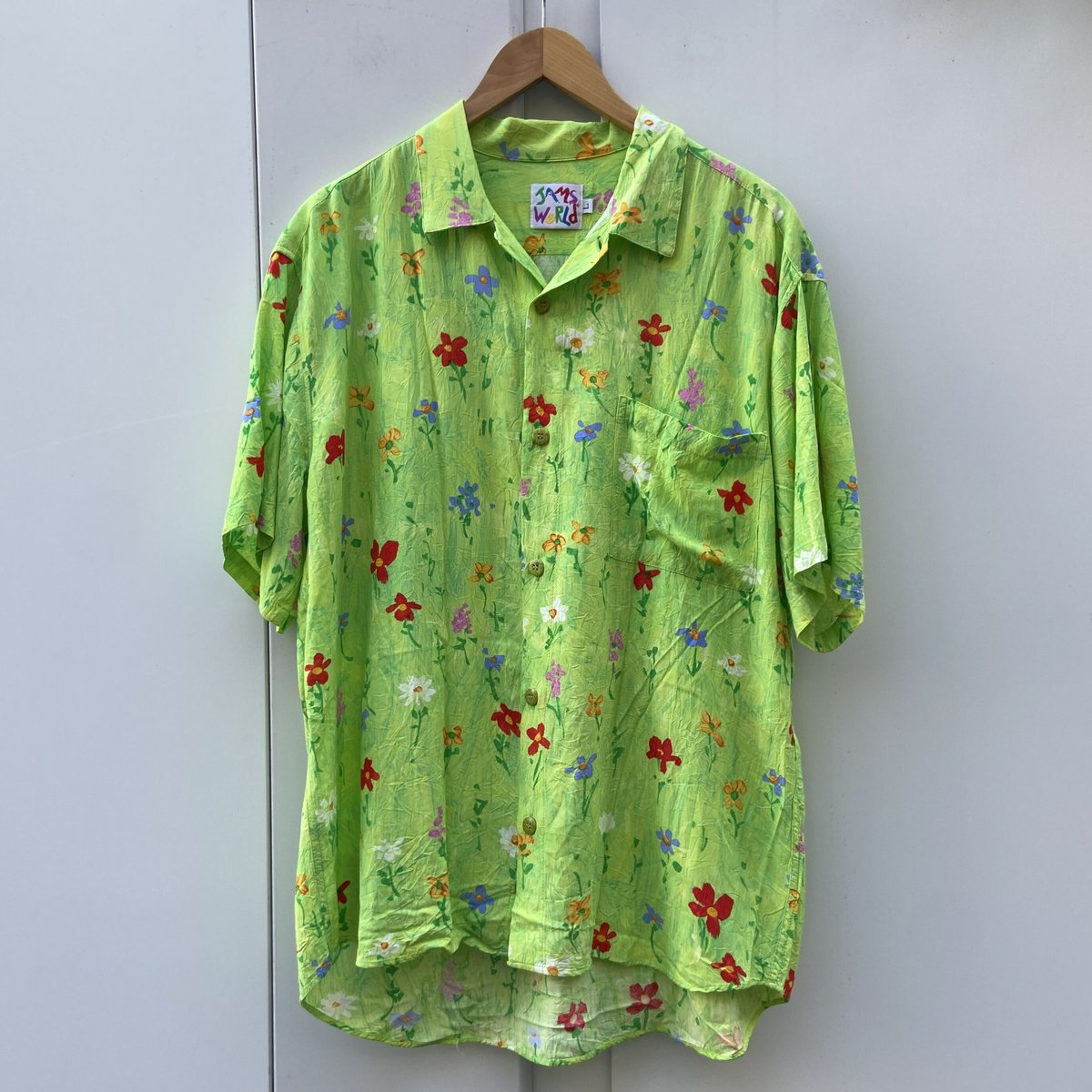 JAMS WORLD/ジャムズワールド レーヨンアロハシャツ 90年前後 JAMS WORLD/ジャムズワールド レーヨンアロハシャツ 90年前後
