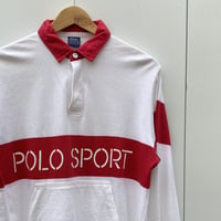 Polo Ralph Lauren/ポロラルフローレン POLOSPORT天竺ラガーシャツ 90年代 (DEADSTOCK)