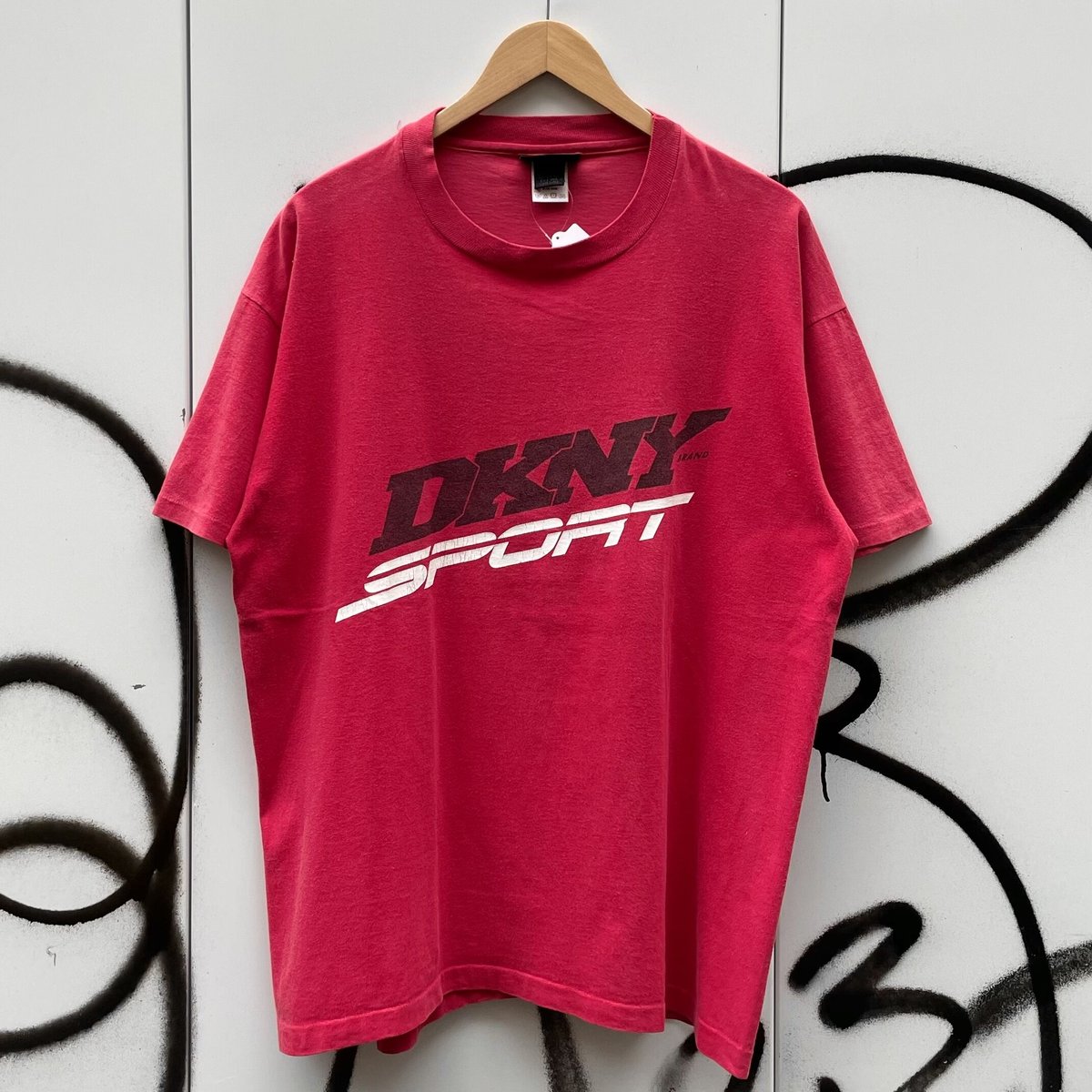 DKNY/ダナキャランニューヨーク ロゴTシャツ 90年代 Made in USA (USED)