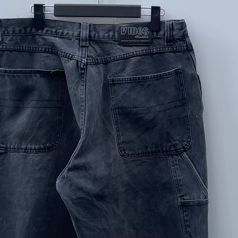 VIBES JEANS/バイブスジーンズ ブラックペインタージーンズ 90 VIBES JEANS/バイブスジーンズ ブラックペインタージーンズ 90