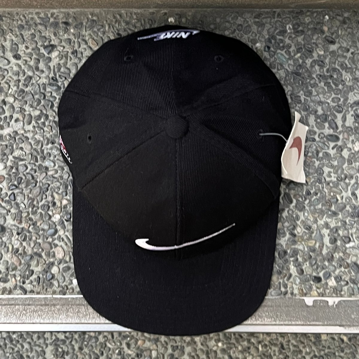 NIKE/ナイキ スウォッシュスナップバックキャップ 90年代 Made NIKE/ナイキ スウォッシュスナップバックキャップ 90年代 Made