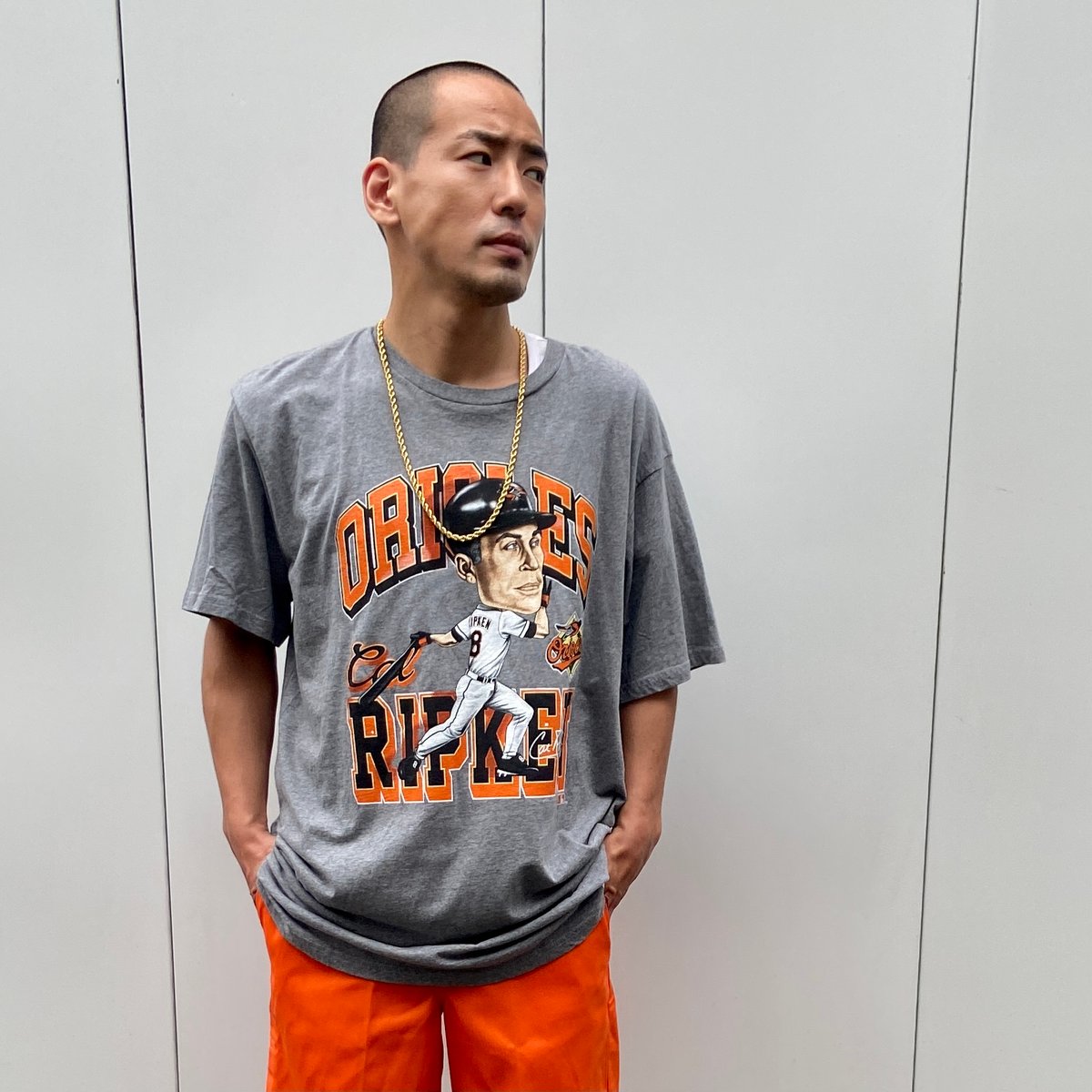 MITCHELL&NESS MLB ORIOLES/ミッチェルアンドネス ボルチモア オリオールズ 8 リプケン Tシャツ (NEW) MITCHELL&NESS MLB ORIOLES/ミッチェルアンドネス ボルチモア オリオールズ 8 リプケン Tシャツ (NEW)