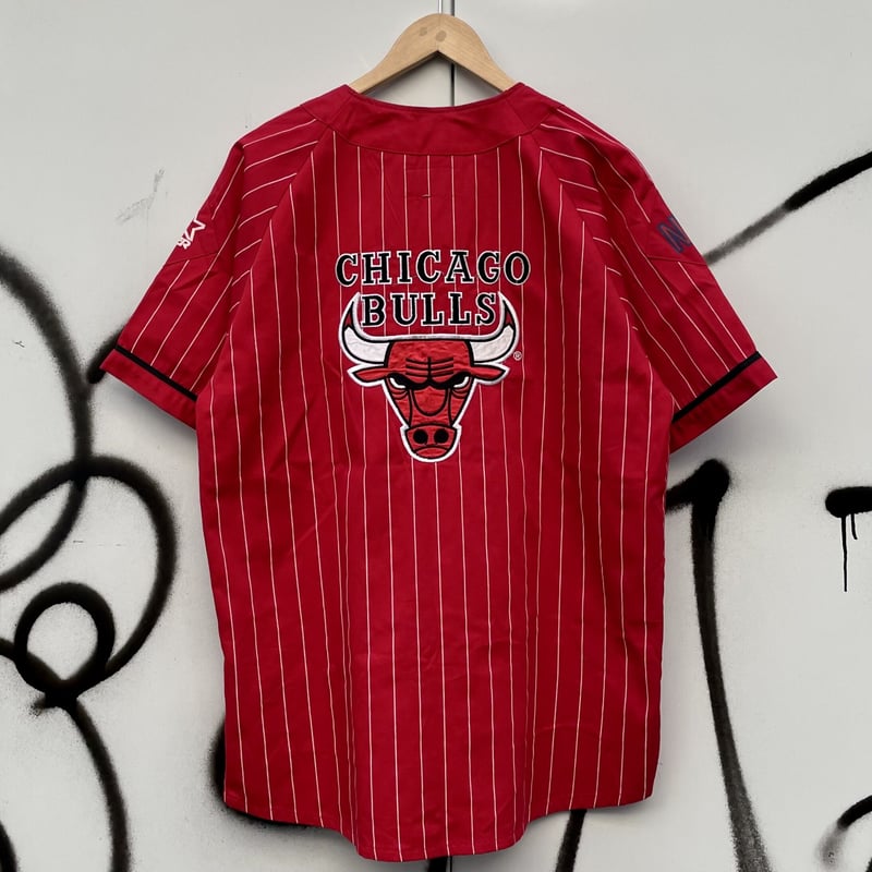 STARTER NBA BULLS/スターター シカゴブルズ ベースボールシャツ 90 ...