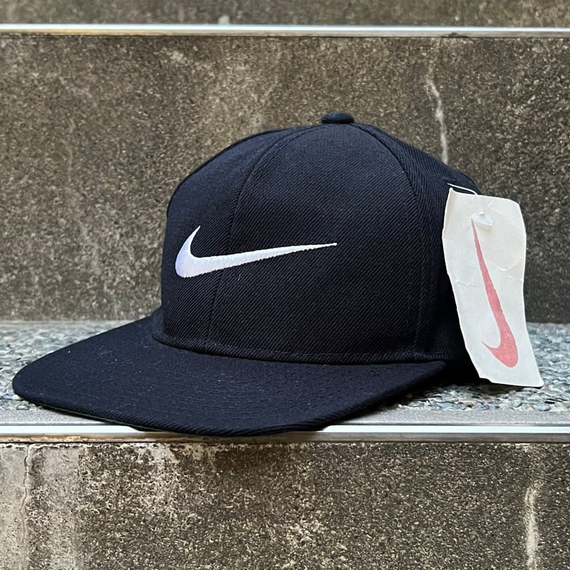 NIKE/ナイキ スウォッシュスナップバックキャップ 90年代 Made in USA