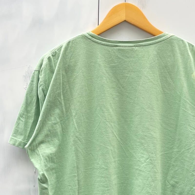 古着 90s ポロスポーツ サイクリングシャツ 緑 青 珍品 激レア 入手困難 古着–90's Ralph Lauren ライン ポロ シャツ(ボーイズ) – 【古着