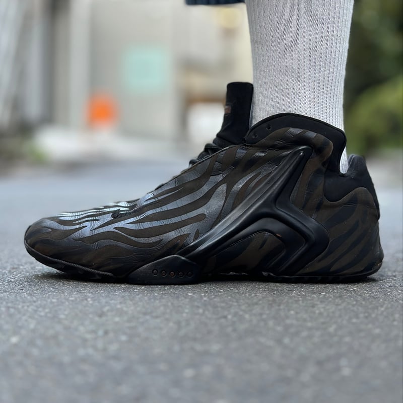 Nike Air Zoom Flight 29cm 黒　レザー調　スエード調 Nike Air Zoom Flight 29cm 黒 レザー調 スエード調 - メルカリ