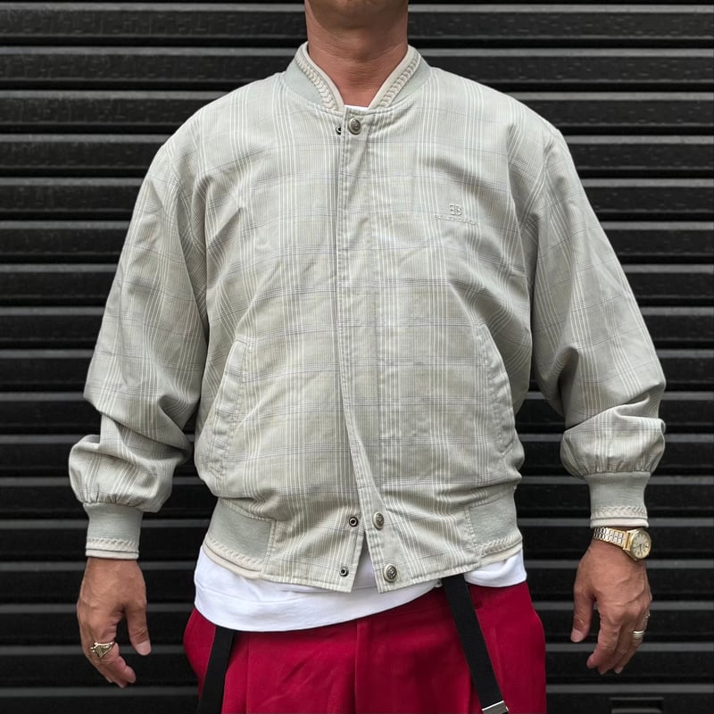 BALENCIAGA/バレンシアガ チェック ジャケット 90年前後 (USED BALENCIAGA/バレンシアガ チェック ジャケット 90年前後 (USED