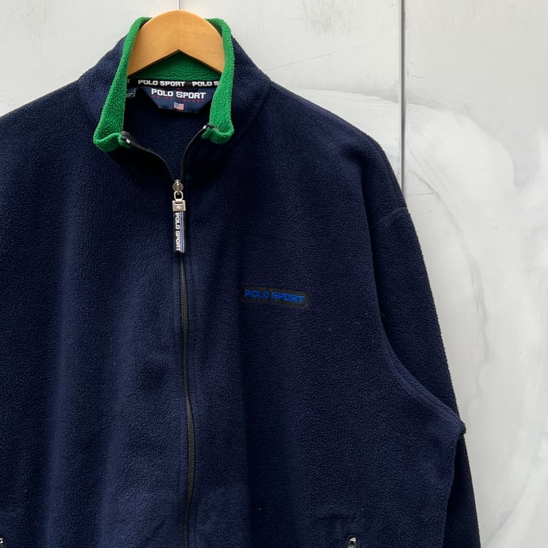 POLOSPORT/ポロスポーツ フリースジャケット 90年代 Made in USA (US