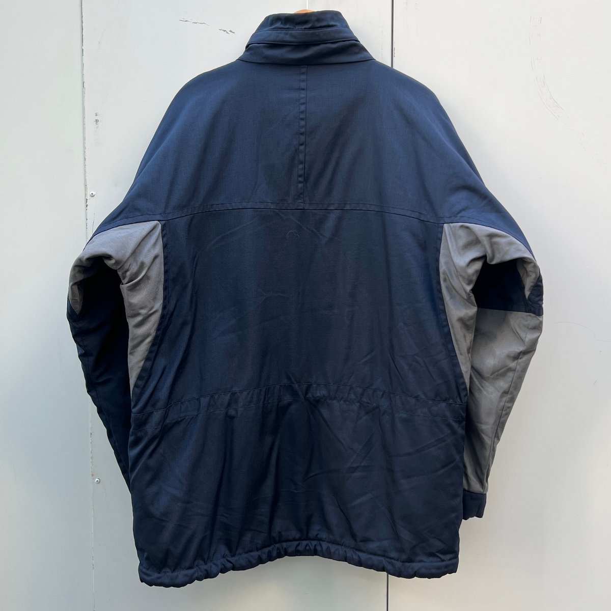 ティンバーランド 90s ウールミドルコート　中綿　紺　XL 古着. ティンバーランド 90s ウールミドルコート 中綿 紺 XL 古着.