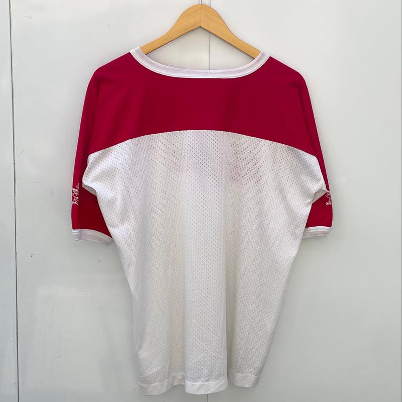 BUDWEISER/バドワイザー メッシュフットボールTシャツ 90年前後 BUDWEISER/バドワイザー メッシュフットボールTシャツ 90年前後