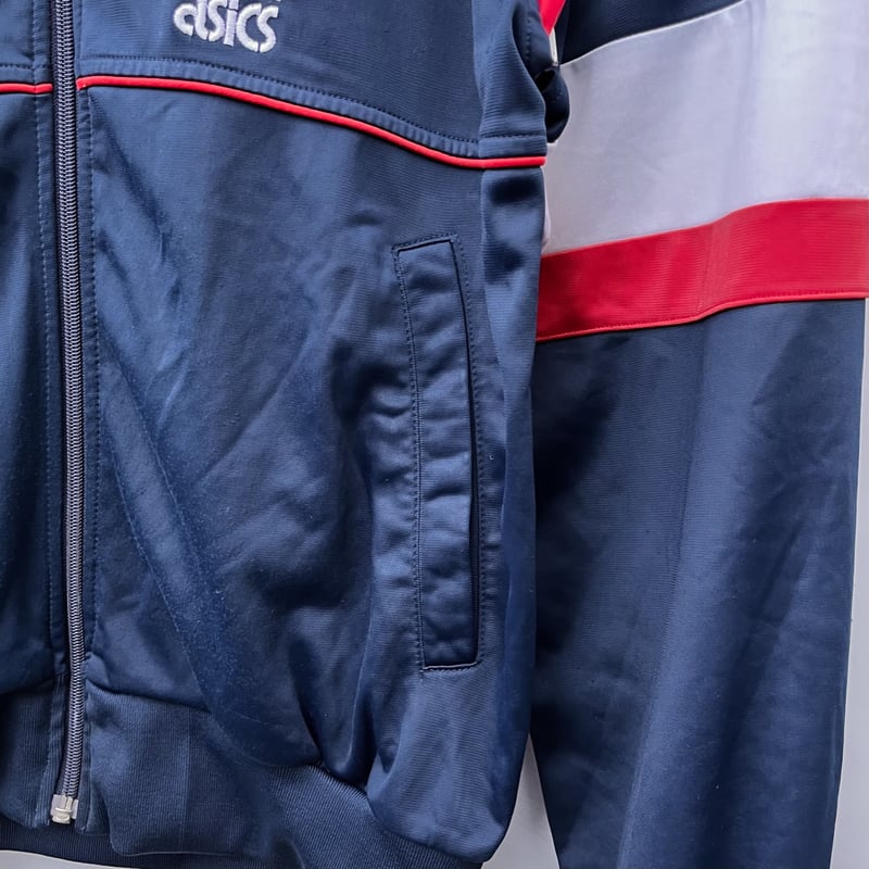 ASICS/アシックス コンバーチブル2WAYジャージトップ 80年代 ASICS/アシックス コンバーチブル2WAYジャージトップ 80年代