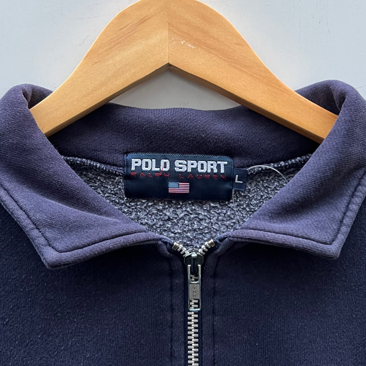POLOSPORT/ポロスポーツ ハーフジップスウェット 90年代 (USED POLOSPORT/ポロスポーツ ハーフジップスウェット 90年代 (USED
