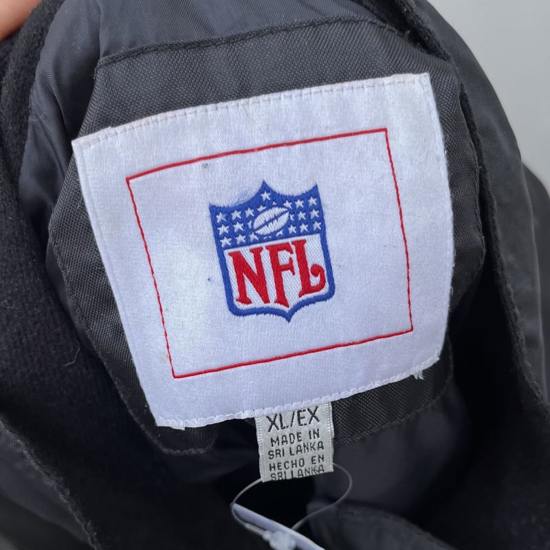 NFL ピッツバーグスティーラーズ 中綿 ウォームアップウェア L ブラック NFL STEELERS/ピッツバーグ スティーラーズ ケットナイロン