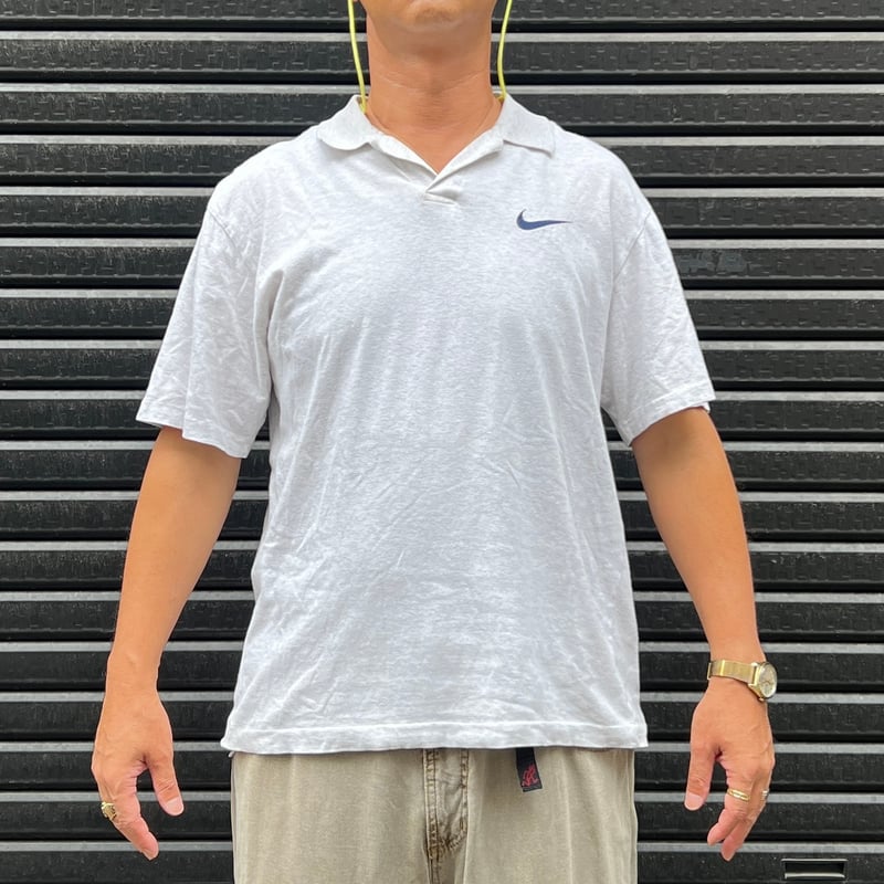 NIKE/ナイキ スキッパー ポロシャツ 90年代 (USED) | chameleon NIKE/ナイキ スキッパー ポロシャツ 90年代 (USED) | chameleon