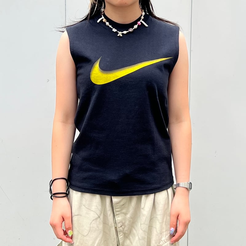 NIKE/ナイキ ビッグスウォッシュ ノースリーブTシャツ 90年代 NIKE/ナイキ ビッグスウォッシュ ノースリーブTシャツ 90年代