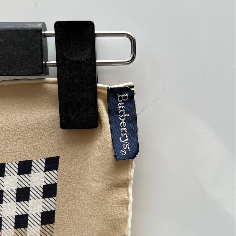 Burberrys/バーバリー シルクスカーフ 90年前後 Made in ITALY Burberrys/バーバリー シルクスカーフ 90年前後 Made in ITALY