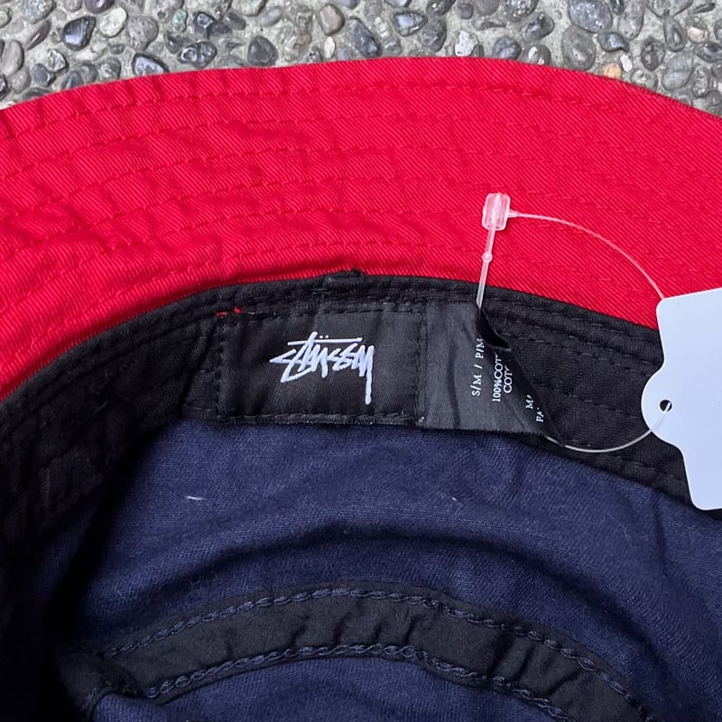 STUSSY/ステューシー バイカラーバケットハット 00年代 (USED STUSSY/ステューシー バイカラーバケットハット 00年代 (USED