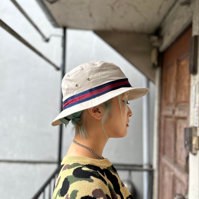 KANGOL/カンゴール リボンテープハット 80年代 Made in USA KANGOL/カンゴール リボンテープハット 80年代 Made in USA