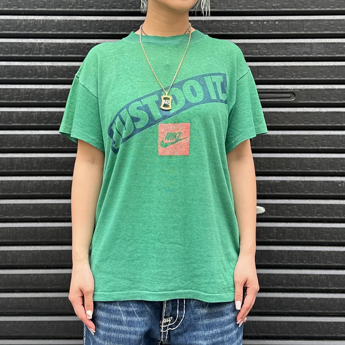 NIKE/ナイキ JUST DO IT Tシャツ 90年前後 Made in USA (USE NIKE/ナイキ JUST DO IT Tシャツ 90年前後 Made in USA (USE