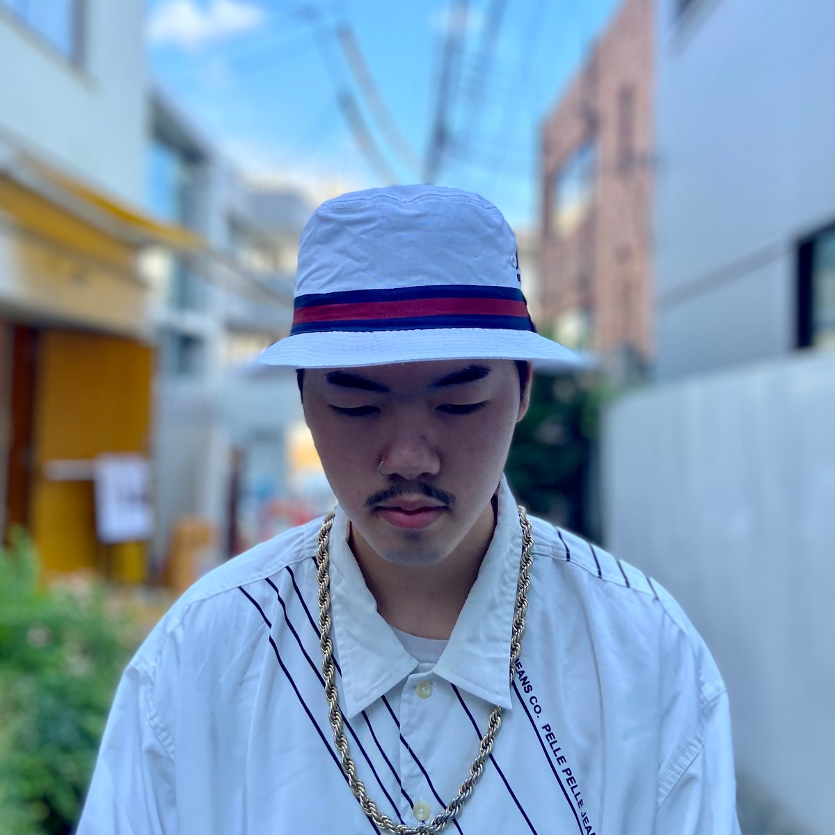 デイジーリン Coco II ココ リボン ハット カンカン帽 ケース付中古 デイジーリン Coco II ココ リボン ハット カンカン帽 ケース付