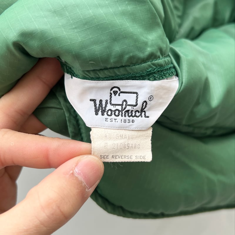 WOOL RICH/ウールリッチ ダウンベスト 90年前後 (USED WOOL RICH/ウールリッチ ダウンベスト 90年前後 (USED