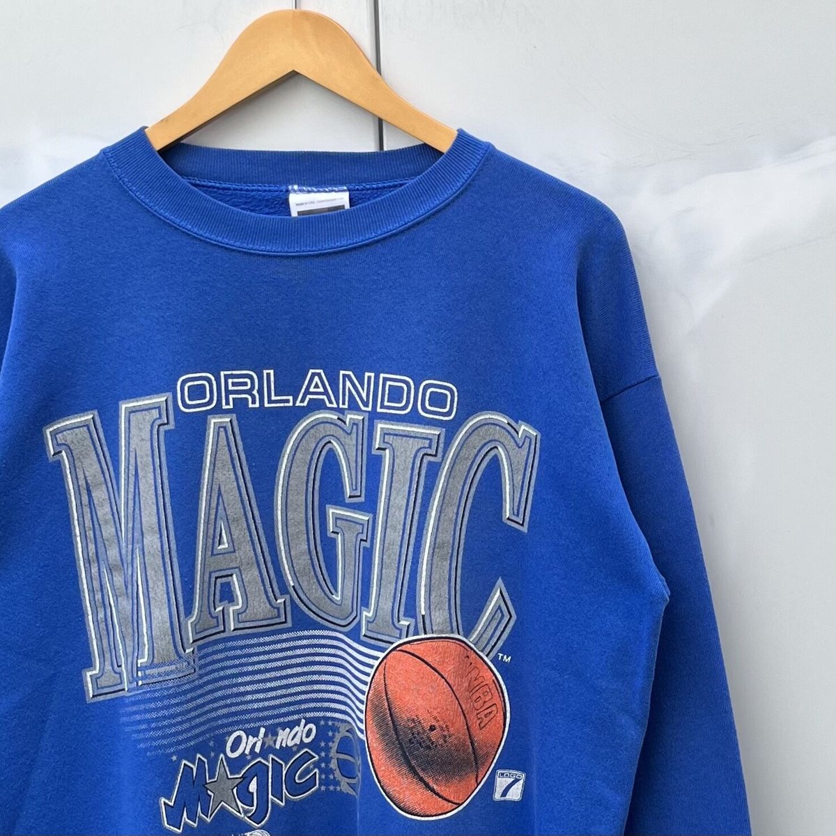 LOGO７ NBA MAGIC/ロゴ７ オーランドマジック スウェット 90年代 Made i...
