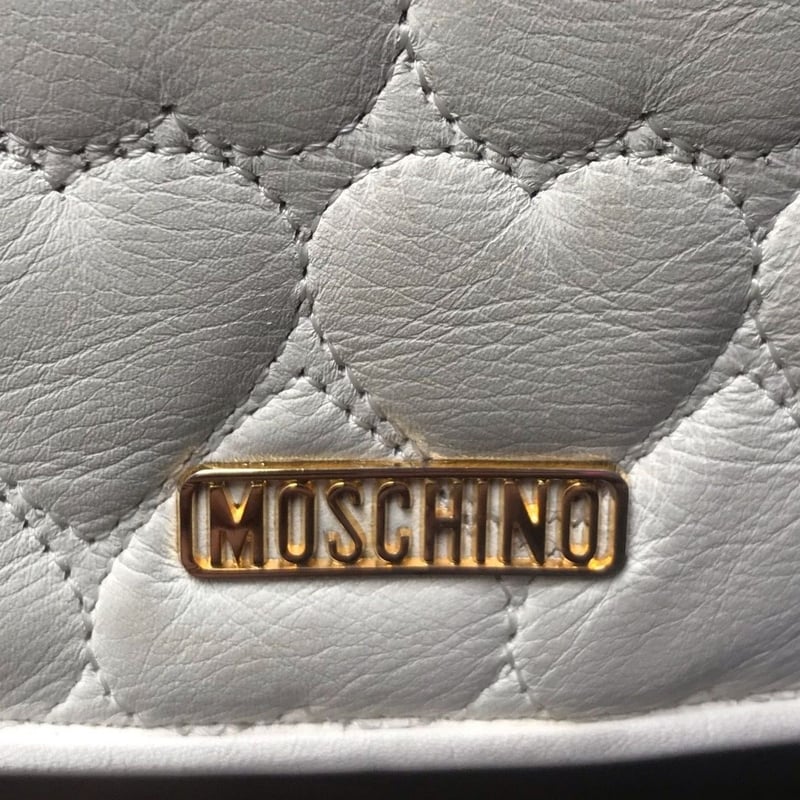 MOSCHINO/モスキーノ レザーショルダーバッグ 90年代 (USED) | chamel...