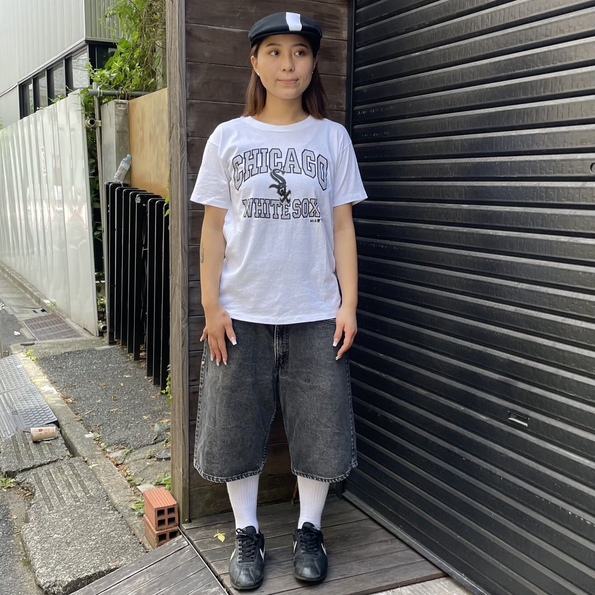 90年代 フルーツオブザルーム FRUIT OF THE LOOM MLB CHICAGO WHITE SOX シカゴホワイトソックス スポーツプリントTシャツ メンズM ヴィンテージ /eaa323829