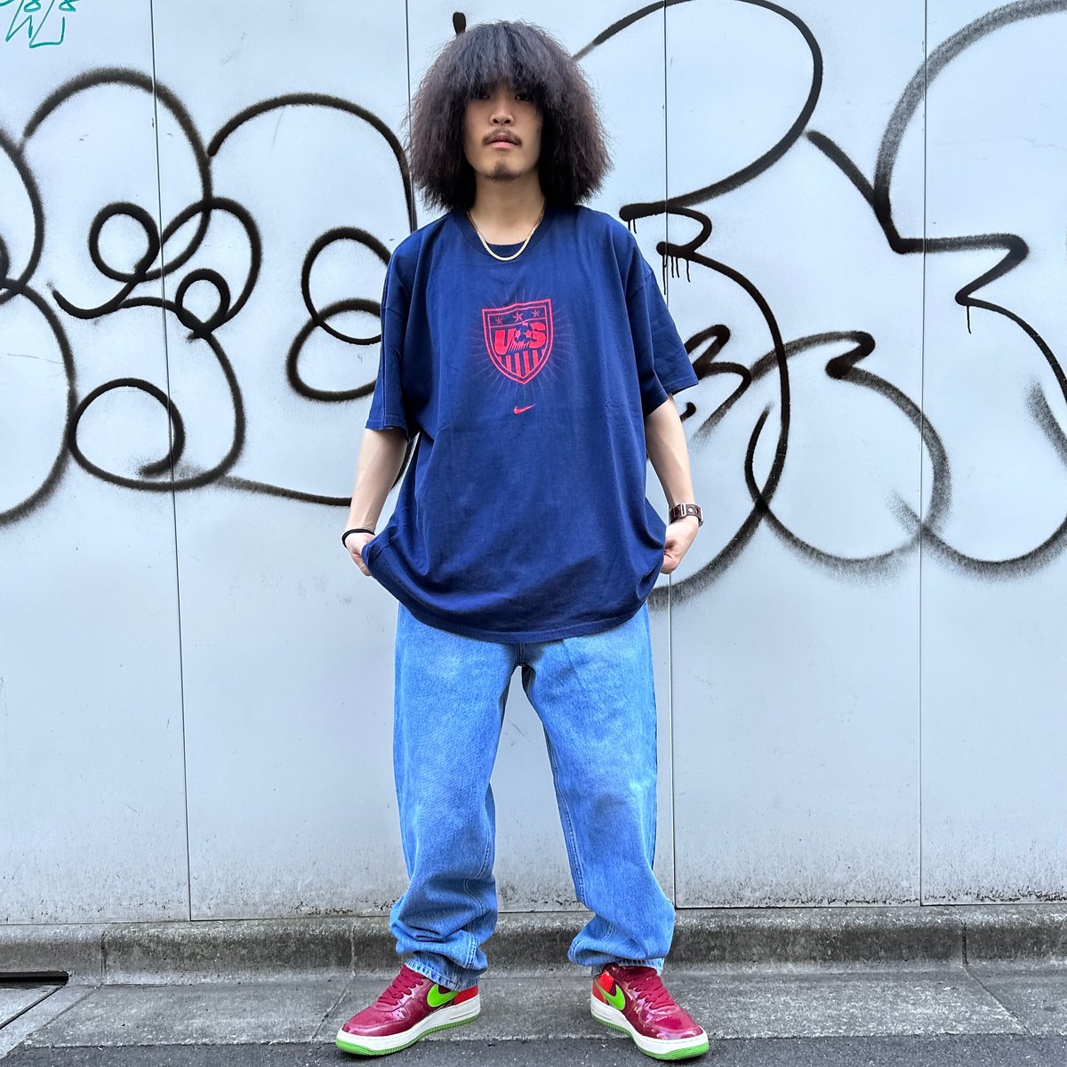 新品即決 TOMMY 90s/90年代 JEANS 極太ルーズデニムW34 オールドトミー