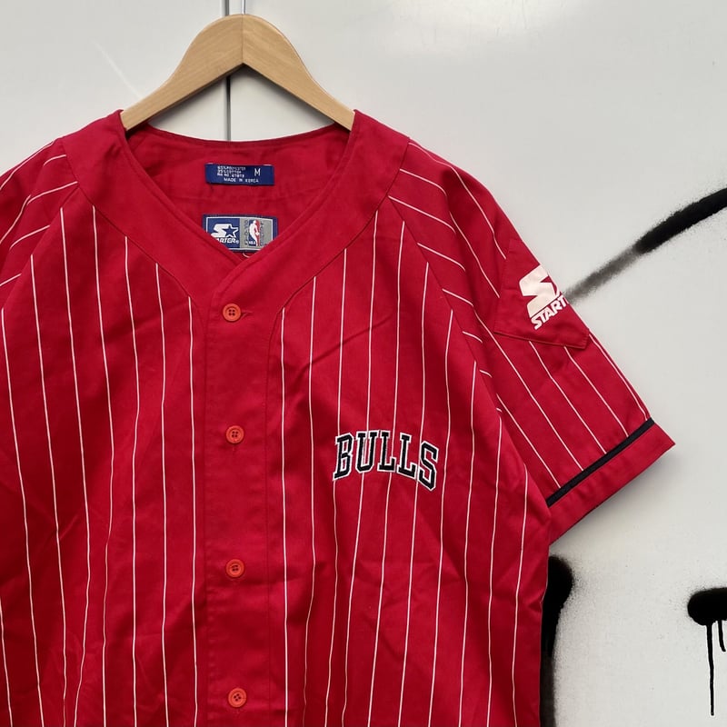 STARTER NBA BULLS/スターター シカゴブルズ ベースボールシャツ STARTER NBA BULLS/スターター シカゴブルズ ベースボールシャツ