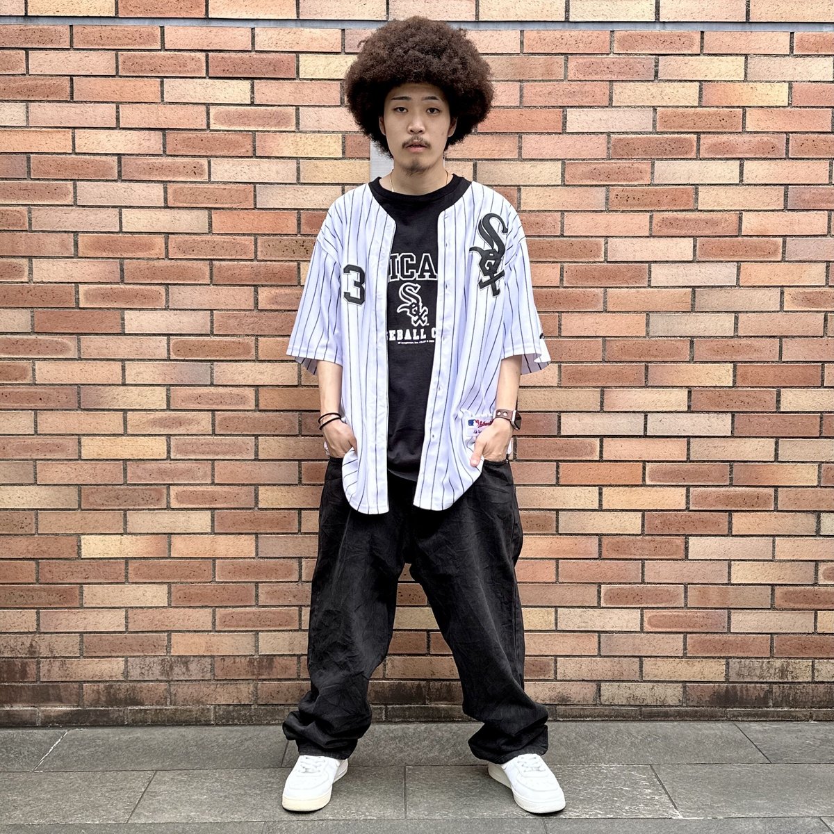 激安直営店 MAJESTIC MLB WHITE SOX/マジェスティック シカゴホワイト 応援ユニフォーム、ウエア