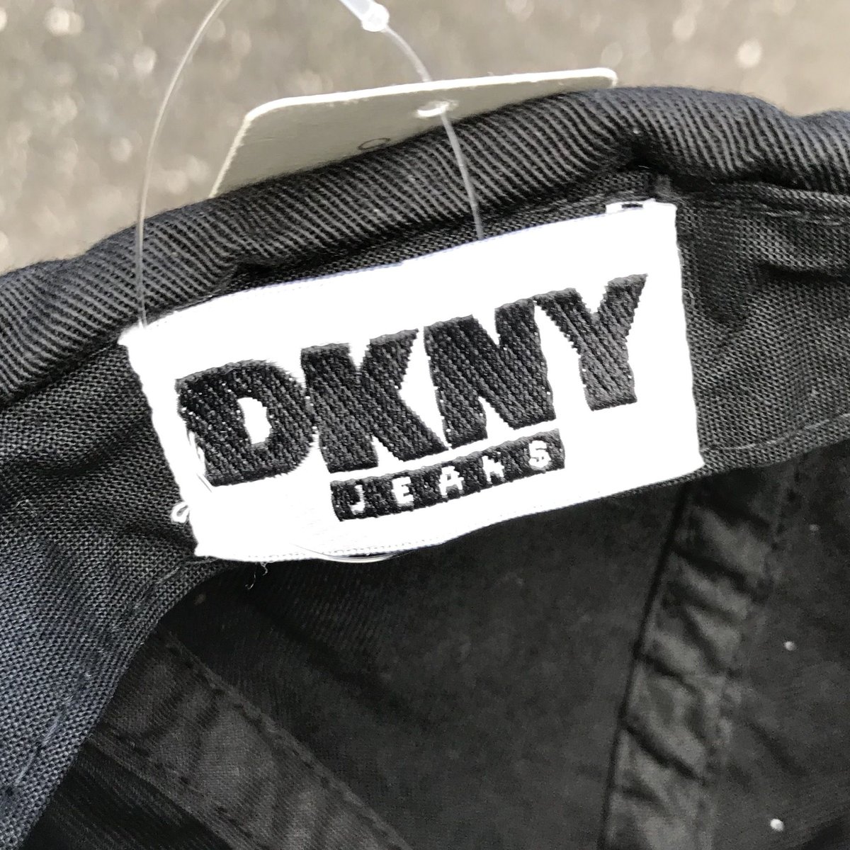 ヴィンテージ 90s DKNY テーラードジャケット ヘリンボーン ダナキャラン DKNY - DKNY JEANS ラペル切替 デニムテーラードジャケット