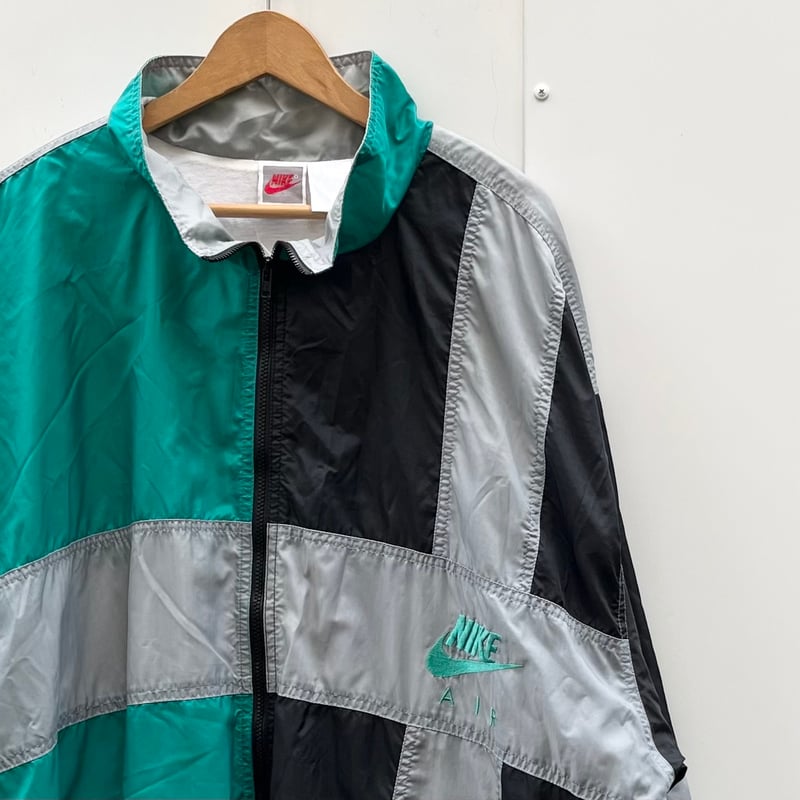NIKE/ナイキ ビッグロゴナイロンジャケット 90年代 (USED 