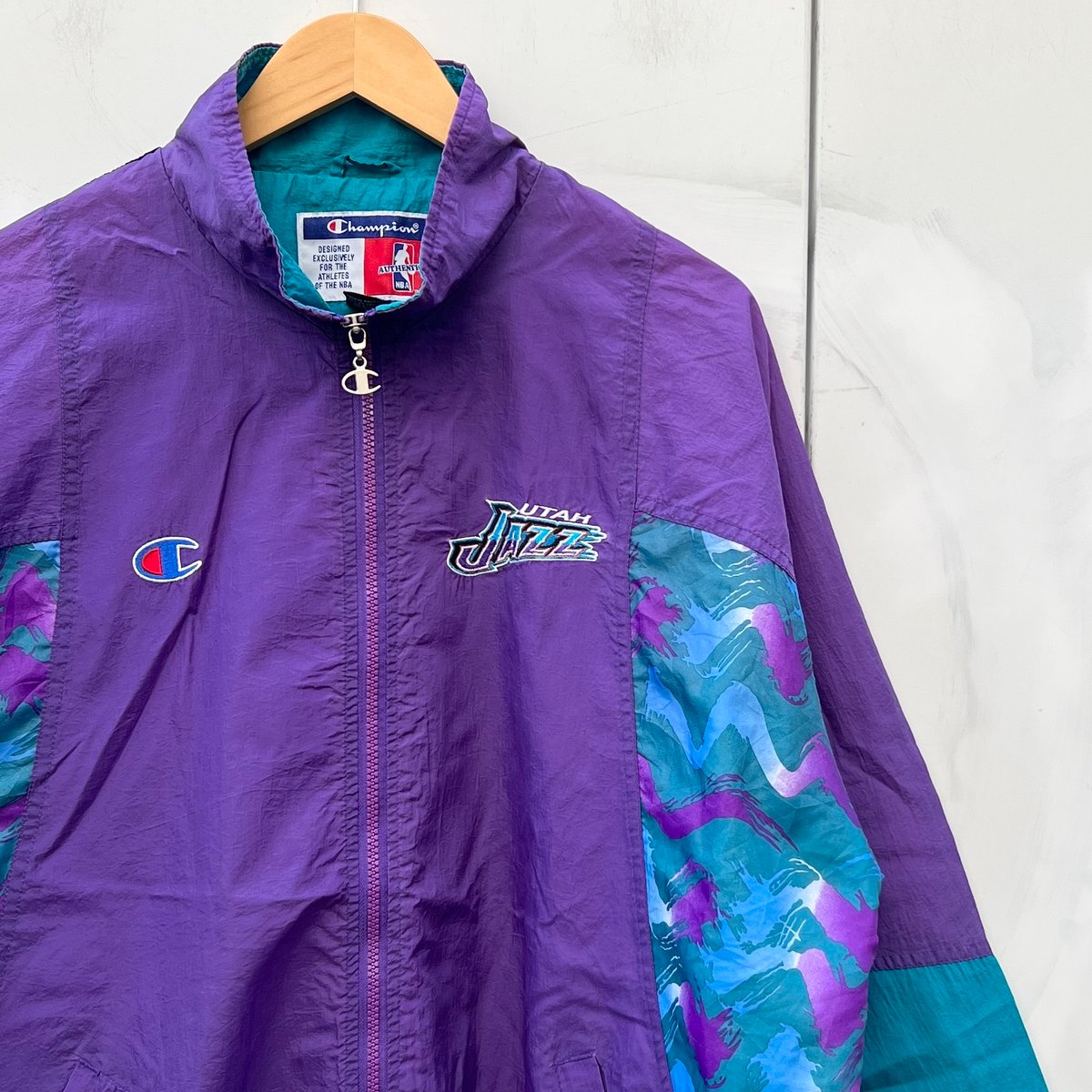 【古着】NBA×Champion ユタ・ジャズ1980-1996ストックトン 古着】NBA×Champion ユタ・ジャズ1980-1996ストックトン