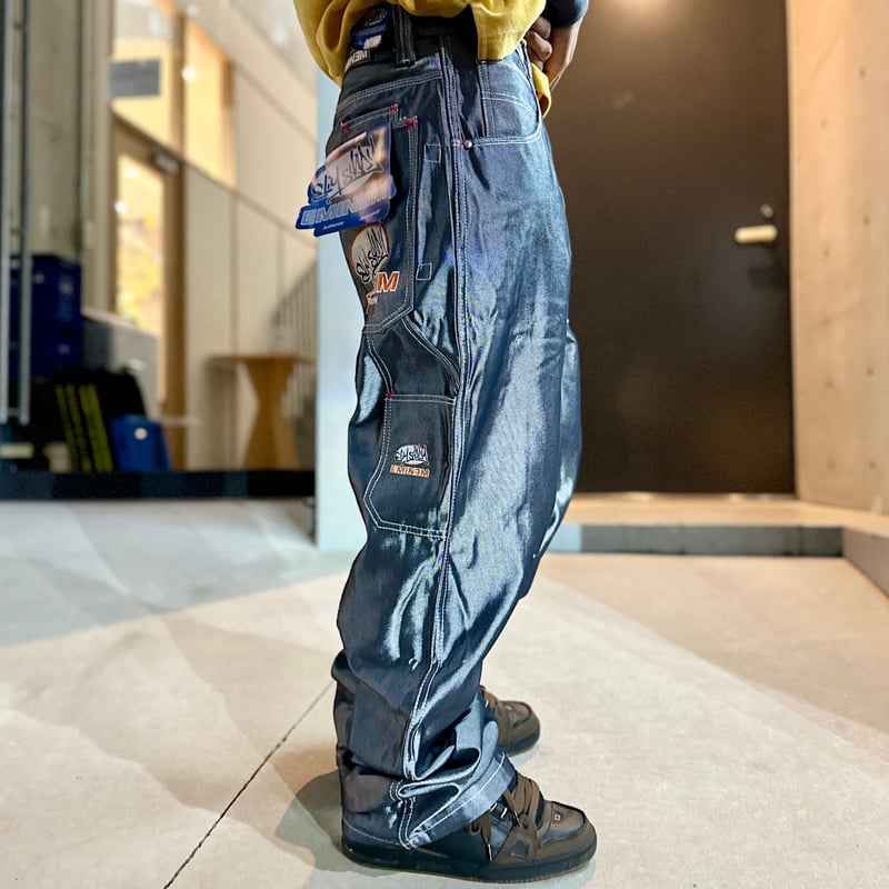 2PAC BLACK DENIM PANTS 