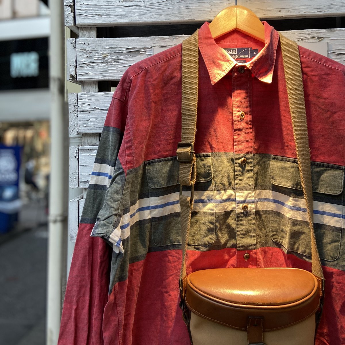 Polo Ralph Lauren/ポロラルフローレン ハンプシャツ 90年代 (USED) 