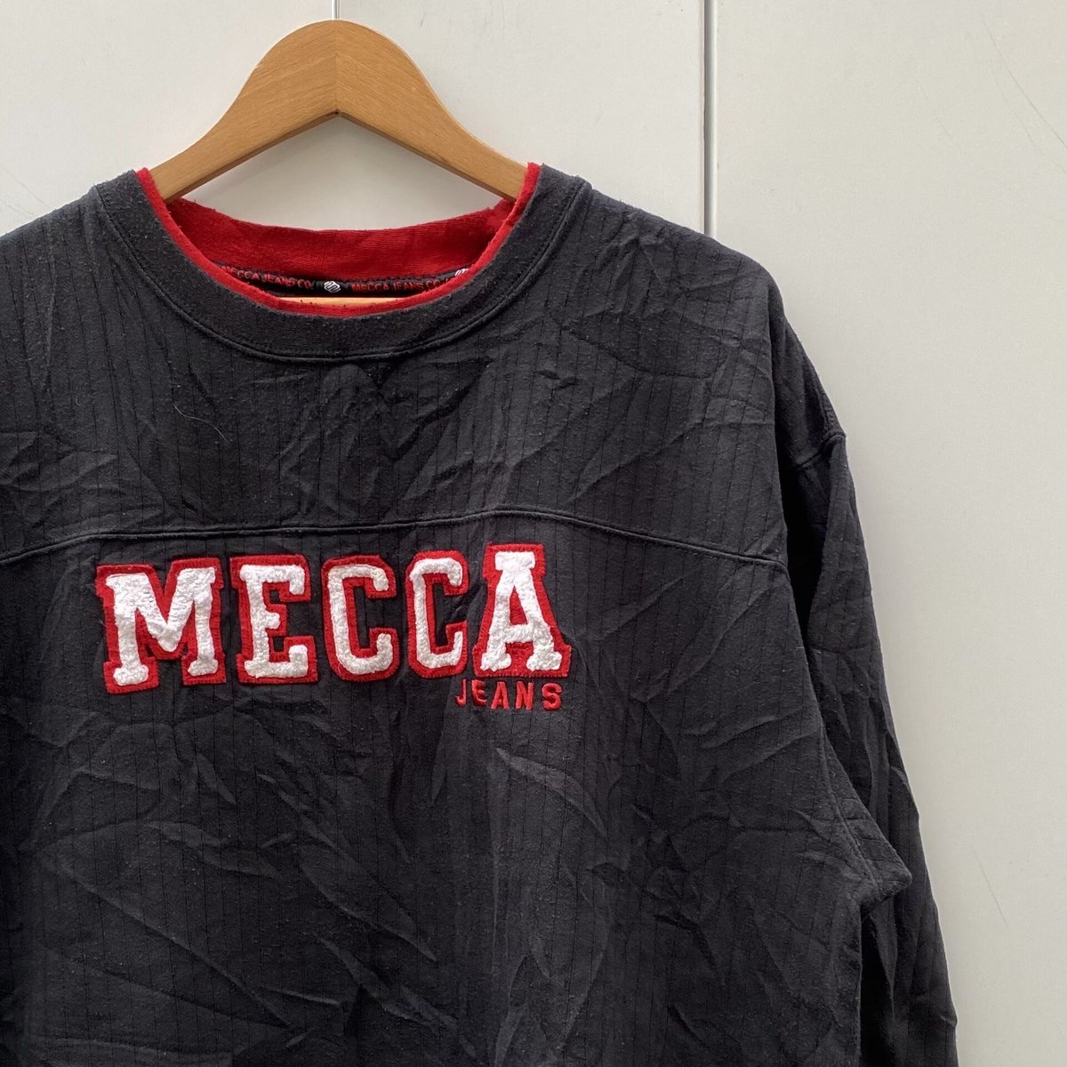 MECCA/メッカ ロゴスウェット 90年代 (USED)